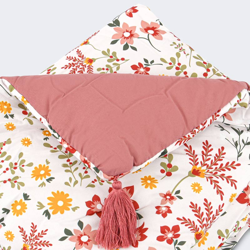 Chemin de lit 'Irina' rose