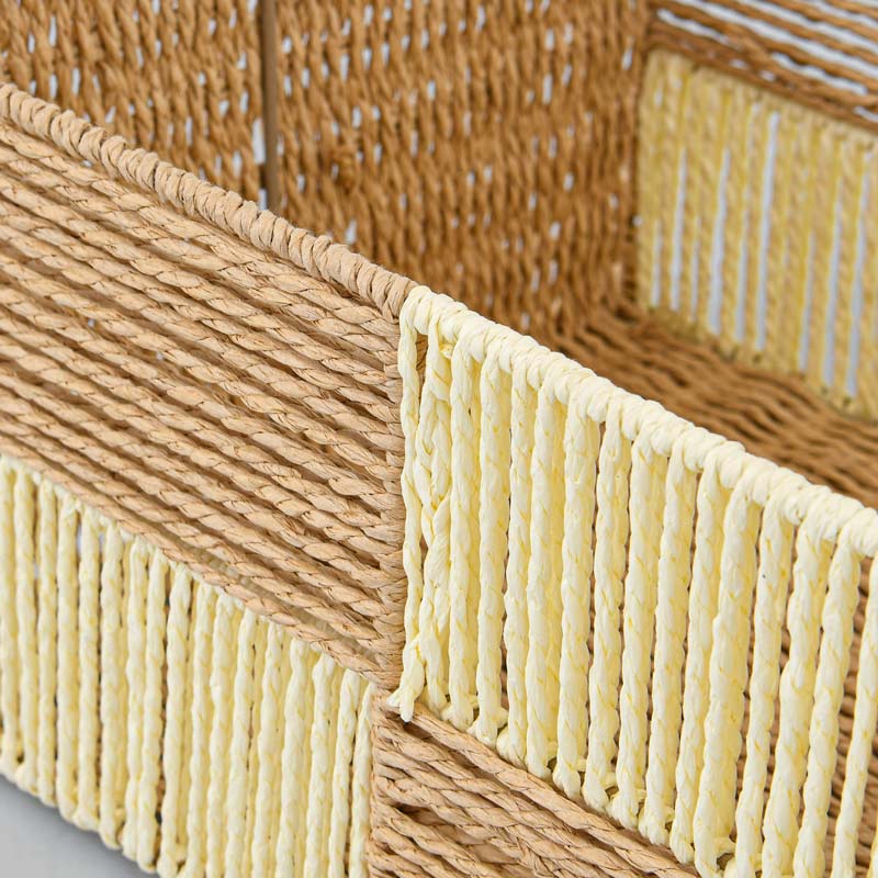 Panier de rangement 'Ivy' avec poignées