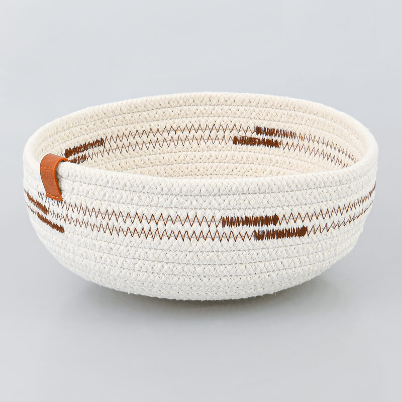 Paniers de rangement 'Inaya'  couleur écrue