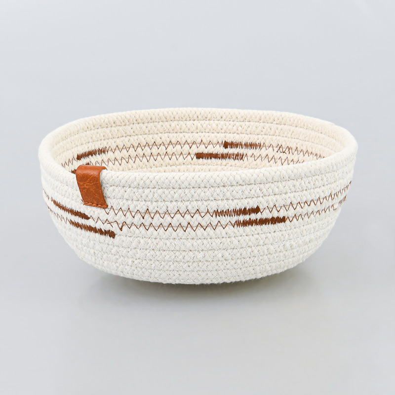 Paniers de rangement 'Inaya'  couleur écrue