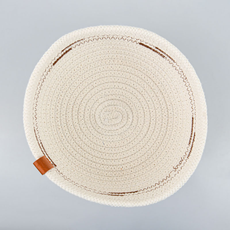 Paniers de rangement 'Inaya'  couleur écrue