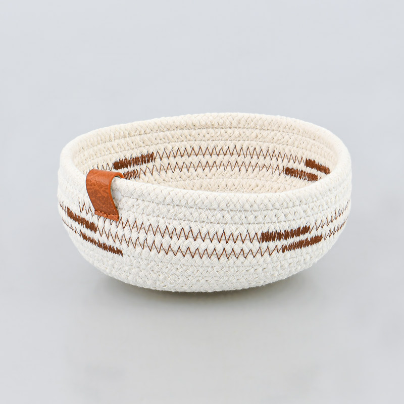 Paniers de rangement 'Inaya'  couleur écrue