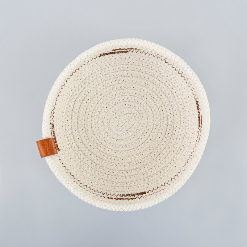 Paniers de rangement 'Inaya'  couleur écrue