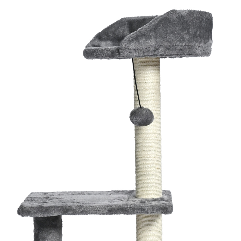 Arbre à chat gris 