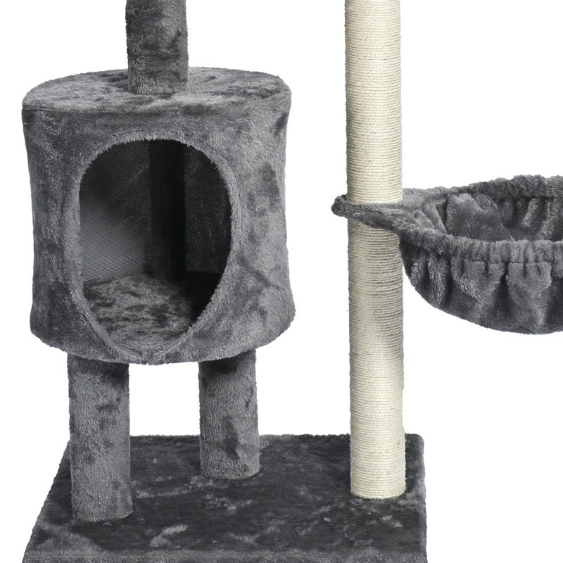 Arbre à chat gris 
