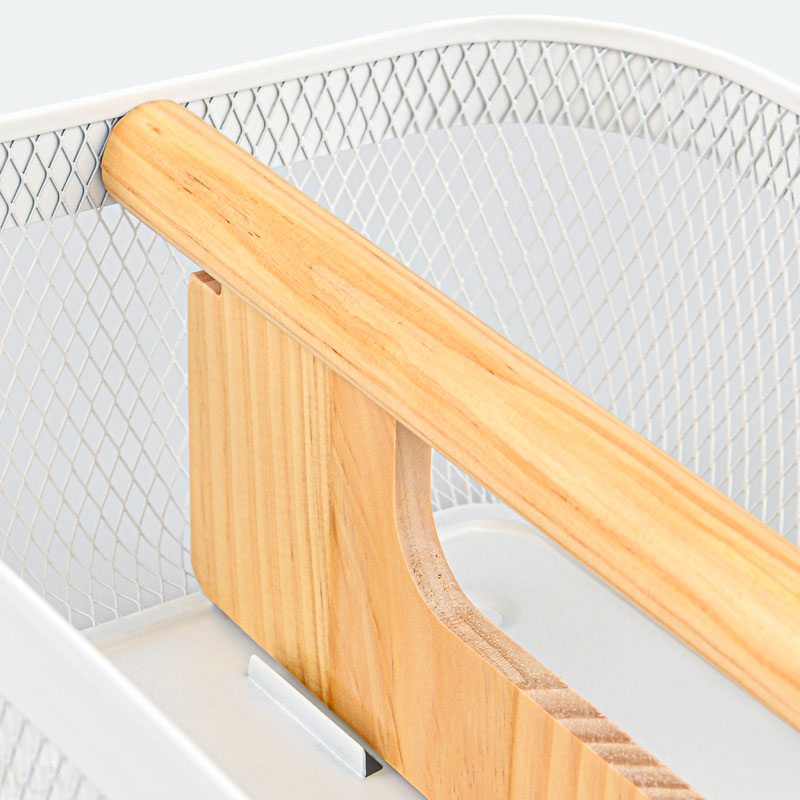 Panier de rangement 2 compartiments 