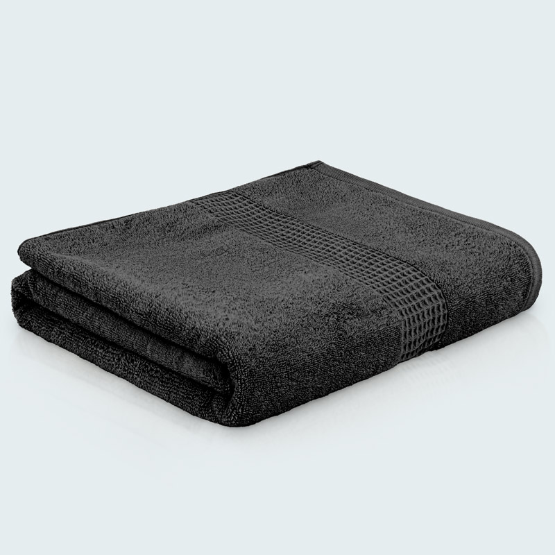 Drap de bain 'Loca' XL couleur noir