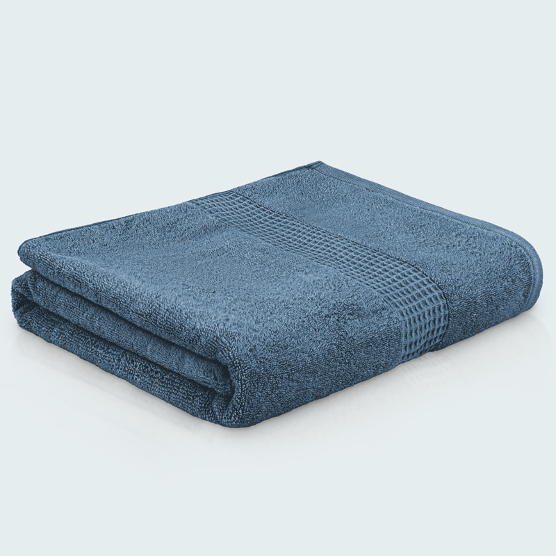 Drap de bain 'Loca' XL couleur bleu