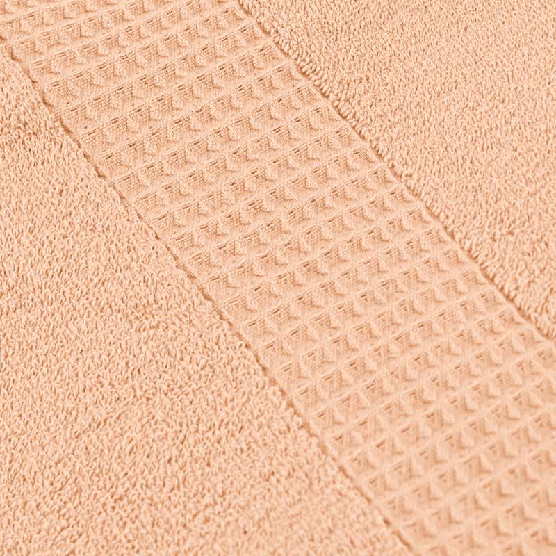 Drap de bain 'Loca' XL couleur pêche