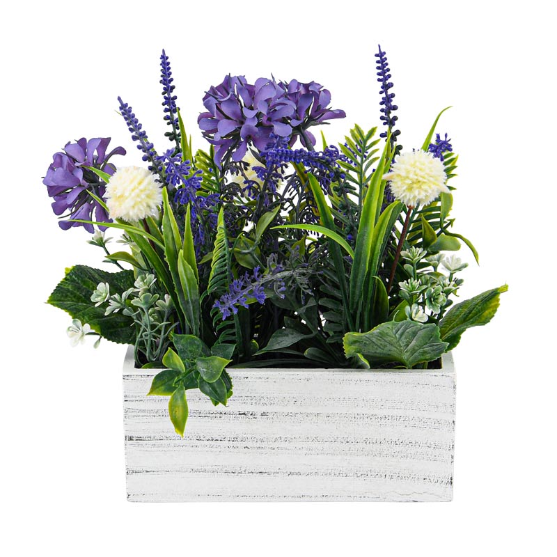 Petite jardinière lavande 