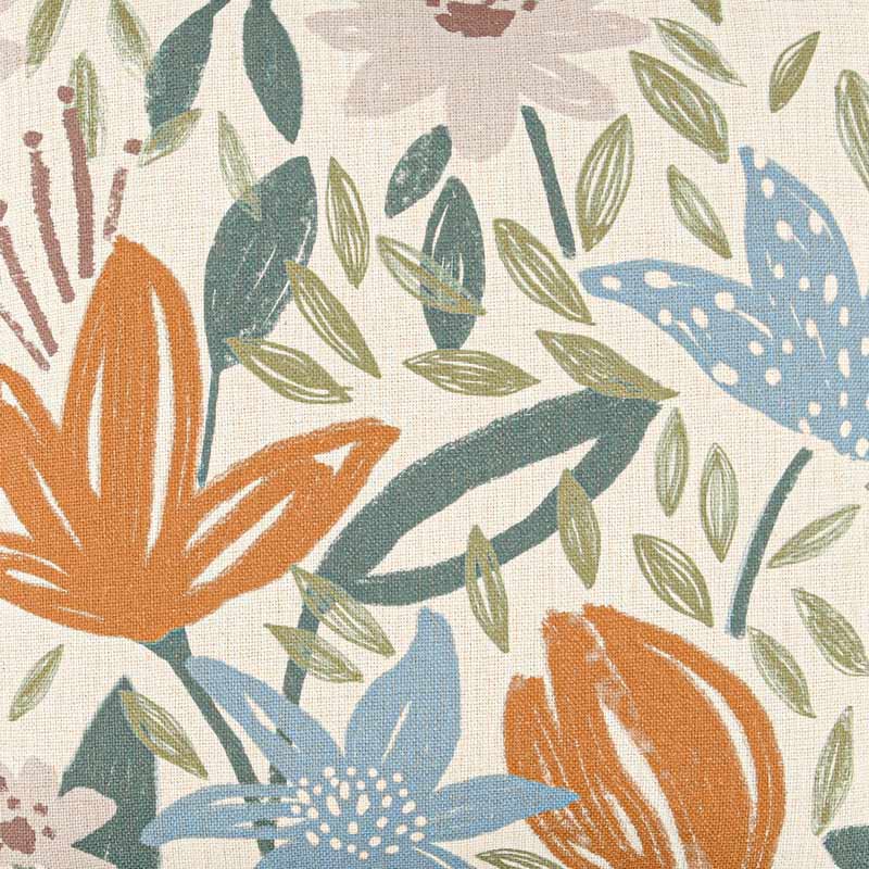 Coussin décoratif  imprimé fleuri 'Nikaia'