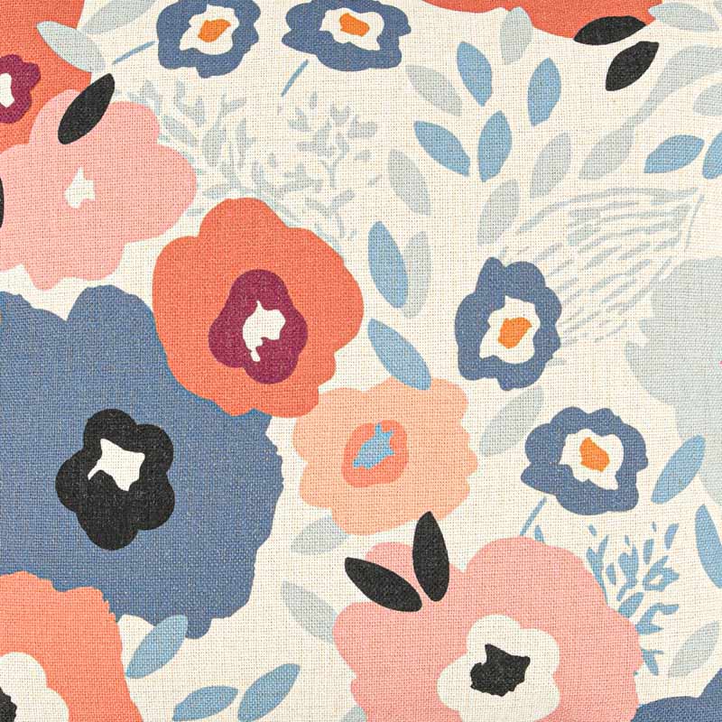 Coussin imprimé fleuri 'Harper' 