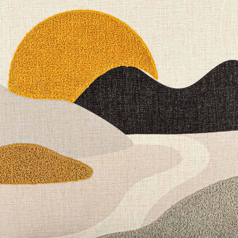 Coussin imprimé 'Sundown'