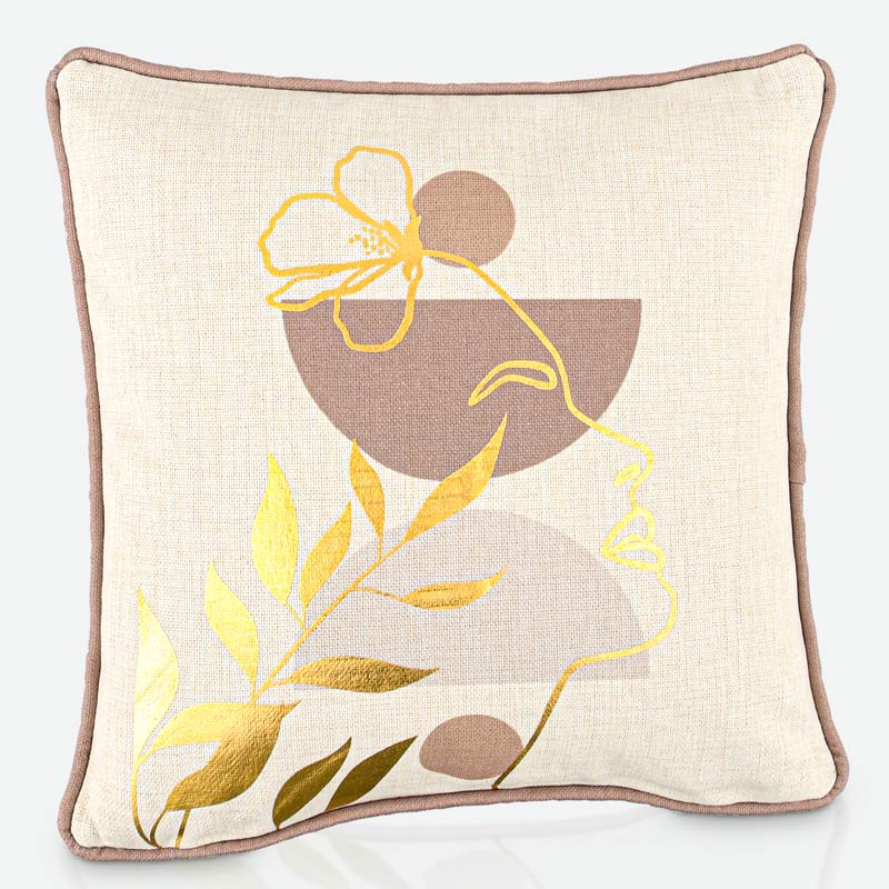 Coussin imprimé 'Elégance'