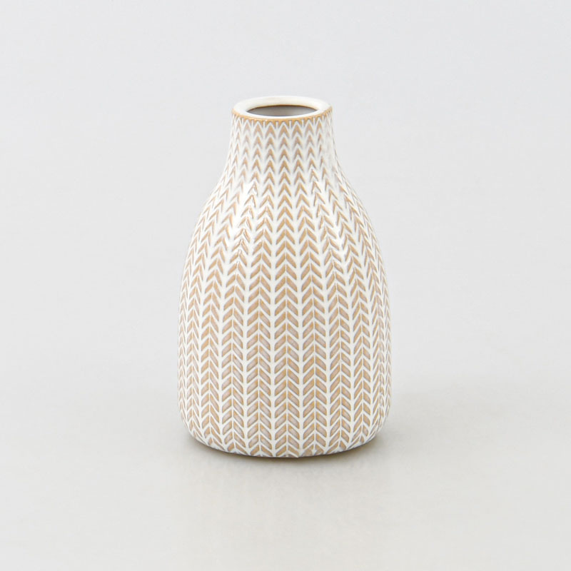 Vase en céramique gris 