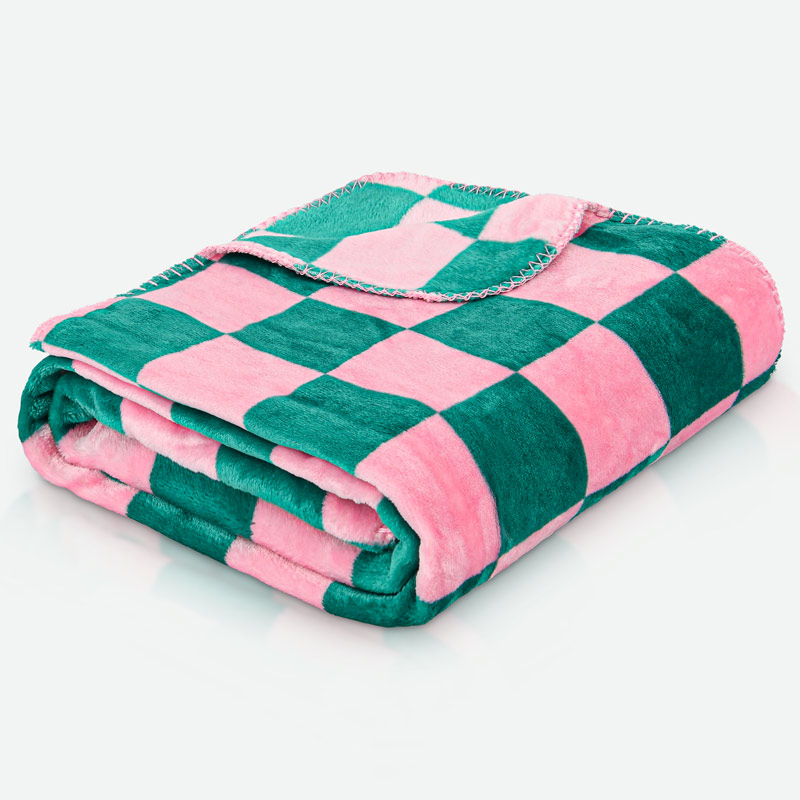 Plaid damier 'Timeo'