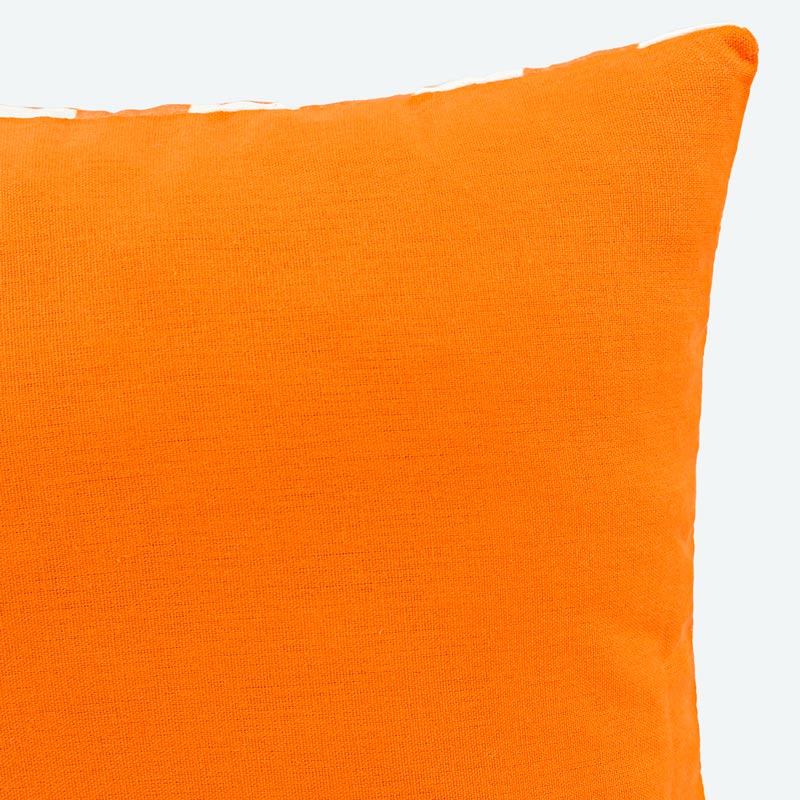 Coussin tufté imprimé damier 'Bella Vita' 