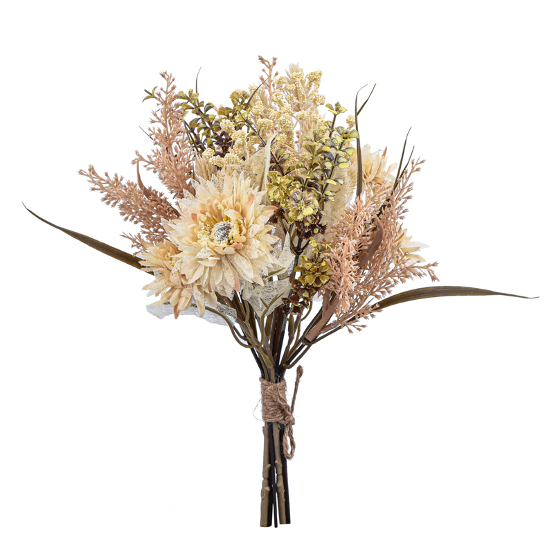 Bouquet de fleurs style séché