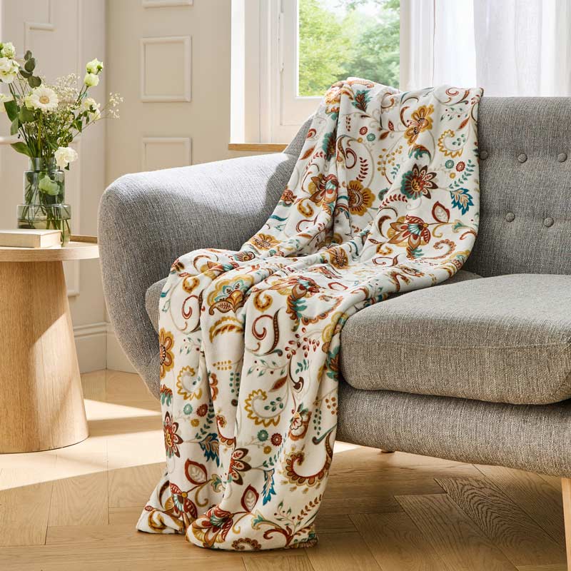 Plaid imprimé 'Sina'