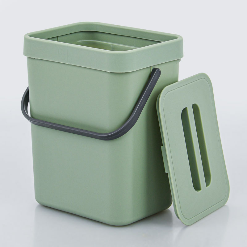Poubelle de table vert d'eau