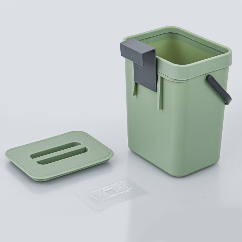 Poubelle de table vert d'eau