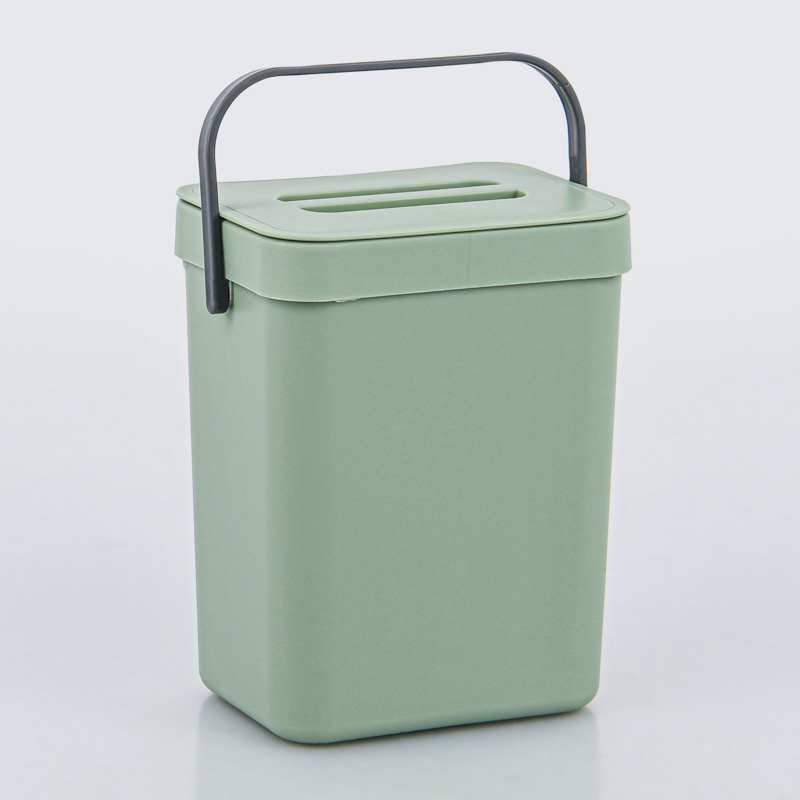 Poubelle de table vert d'eau