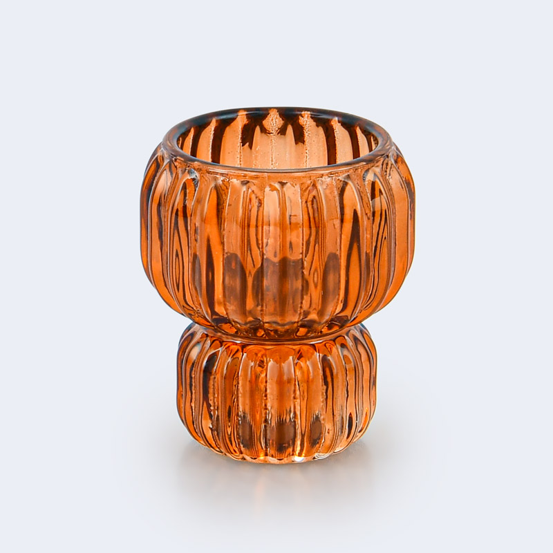 Petit bougeoir en verre