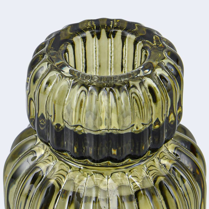 Petit bougeoir en verre