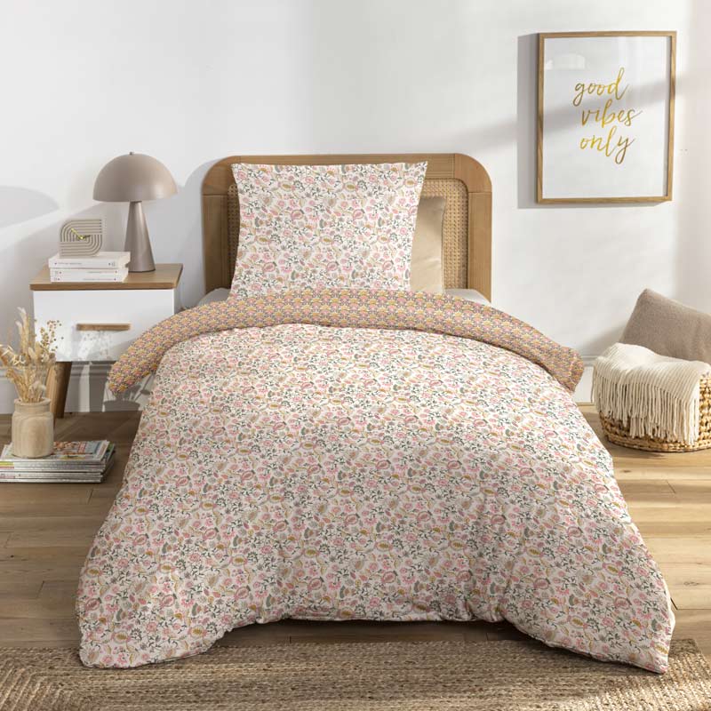 Parure de lit imprimée 'Cyra'