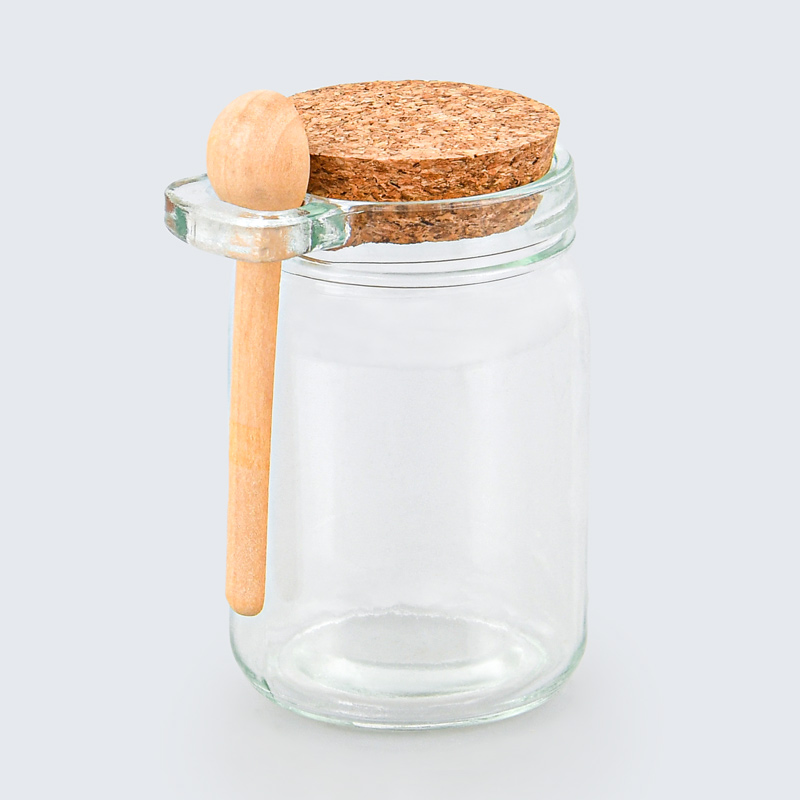 Petit pot avec couvercle en liège