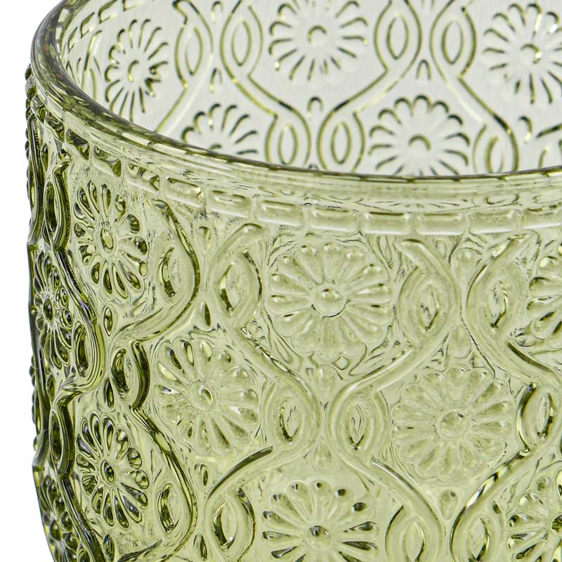 Verre à pied 'Jerada' vert