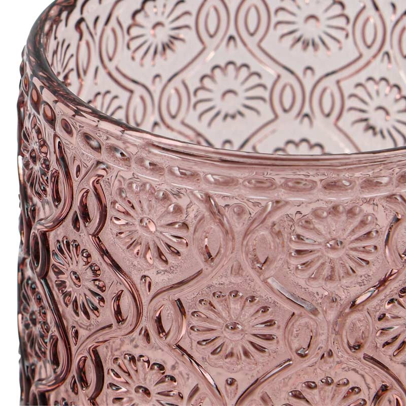 Verre 'Jerada' rose