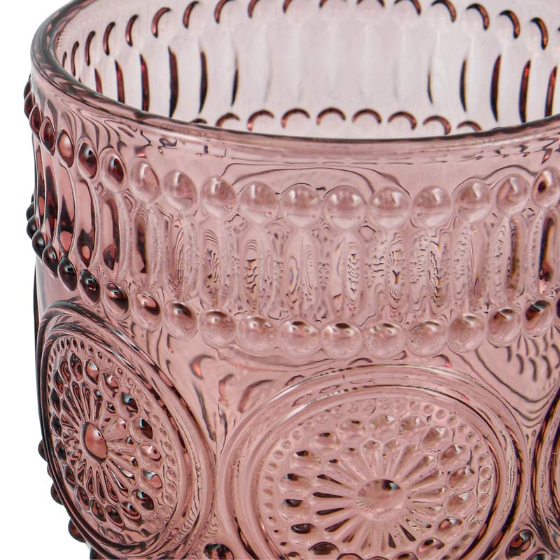 Verre à pied rose 'Hamra'