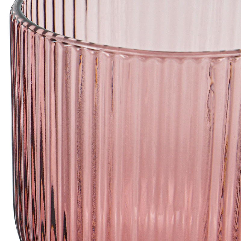 Verre à pied 'Temara' rose 25cl