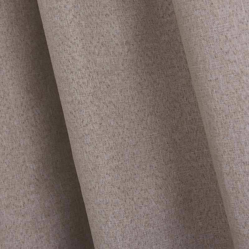 Rideau occultant chiné 'Astrid' couleur taupe