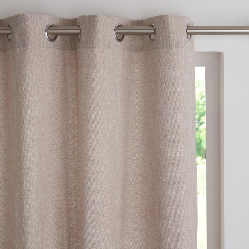 Rideau effet chiné 'Kirsten' beige