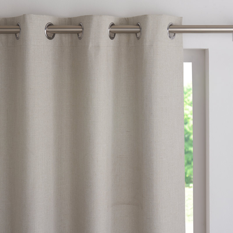 Rideau occultant chiné 'Emilia' beige