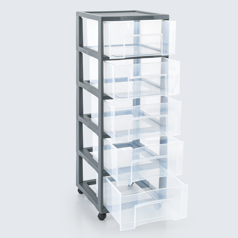 Tour de rangement 5 tiroirs XL
