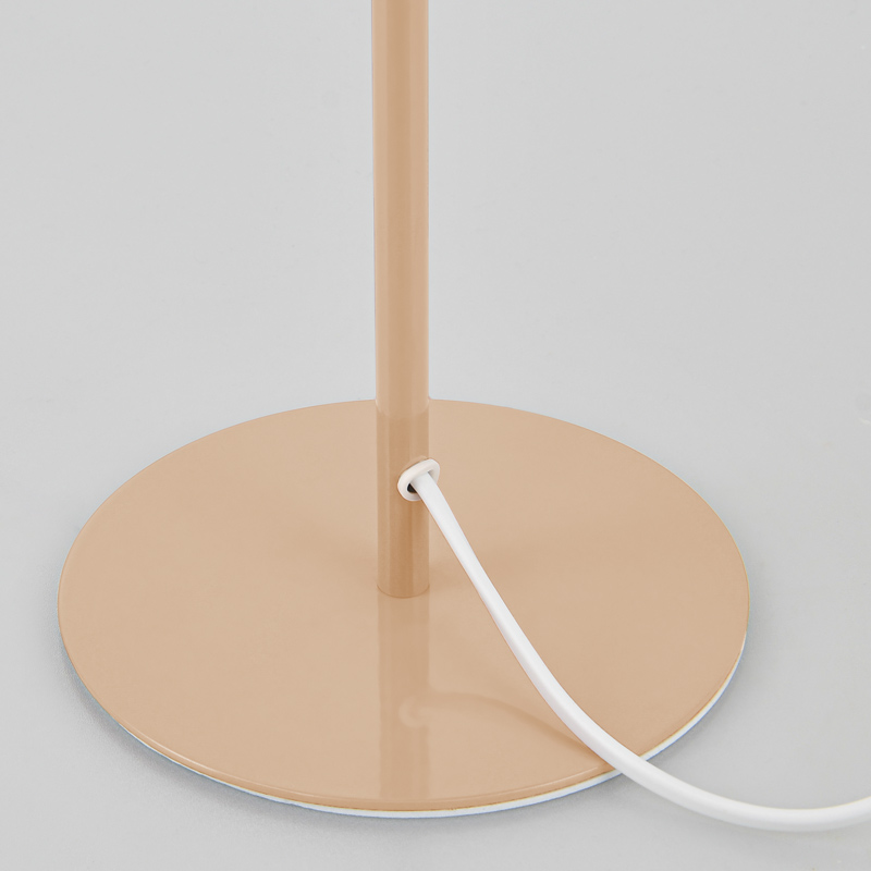 Lampe à poser 'Liam' en métal beige