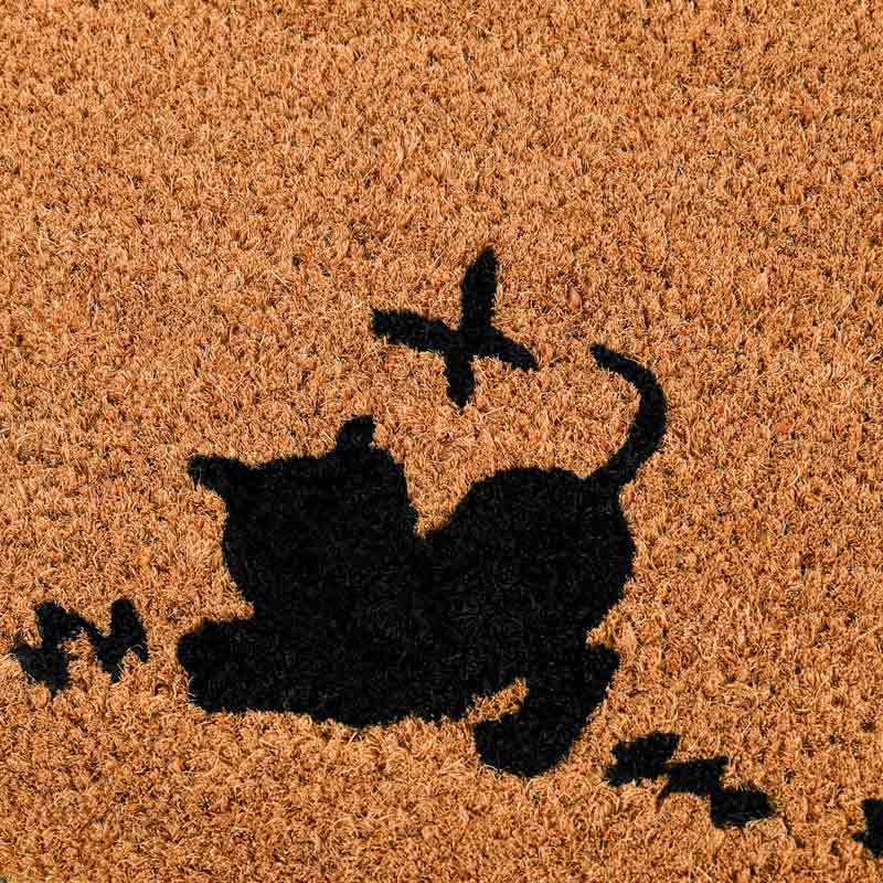 Tapis coco chatons