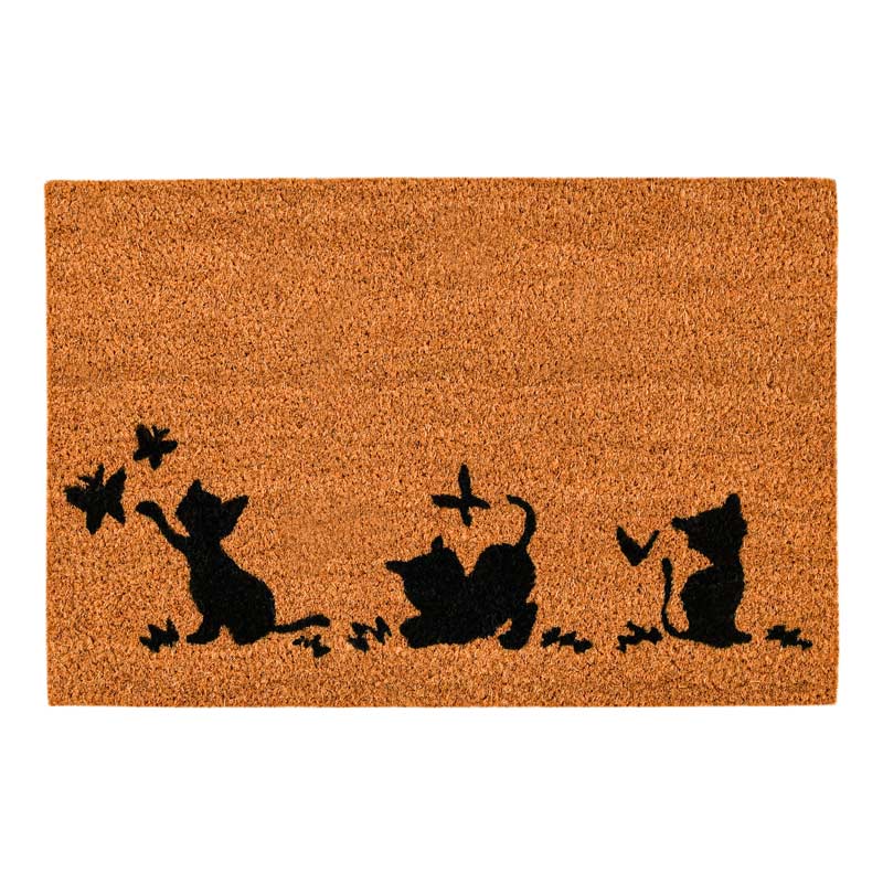 Tapis coco chatons