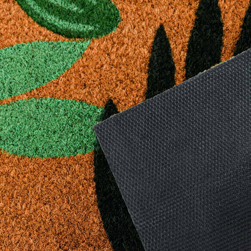 Tapis coco 'Hello tropiques'