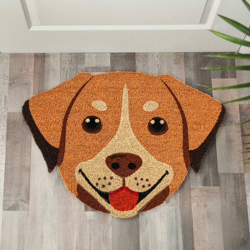 Tapis coco motif chien 'Jango'