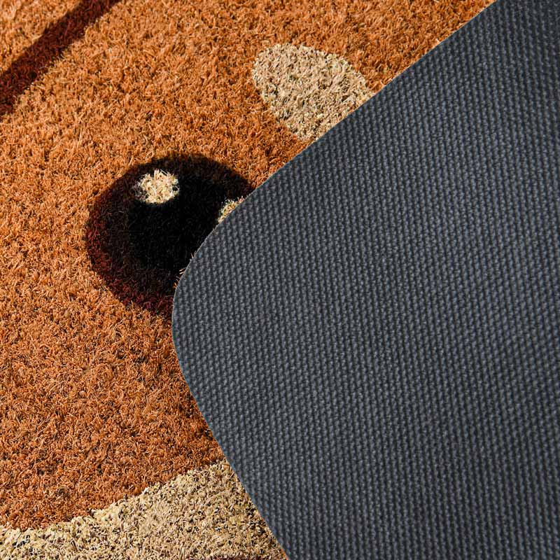 Tapis coco motif chien 'Jango'