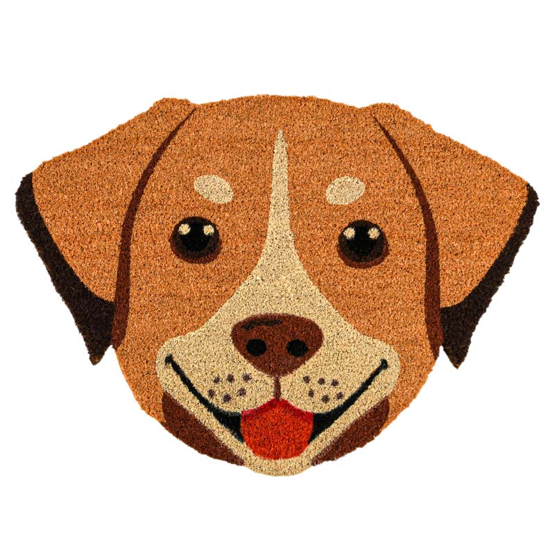 Tapis coco motif chien 'Jango'