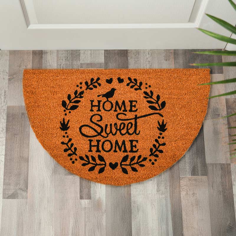 Tapis coco 'Home sweet home'
