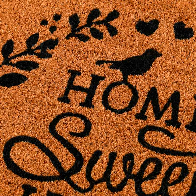 Tapis coco 'Home sweet home'