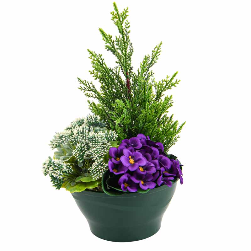 Coupe de fleurs artificielles 