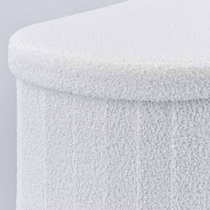 Coffre de rangement 'Teddy' blanc