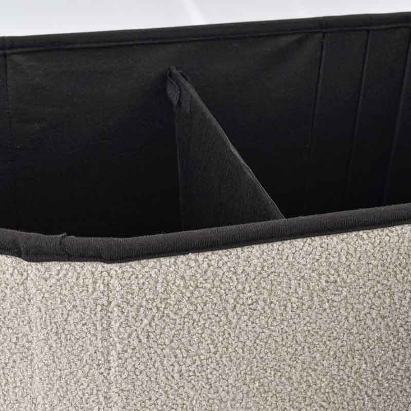 Coffre de rangement 'Teddy' taupe